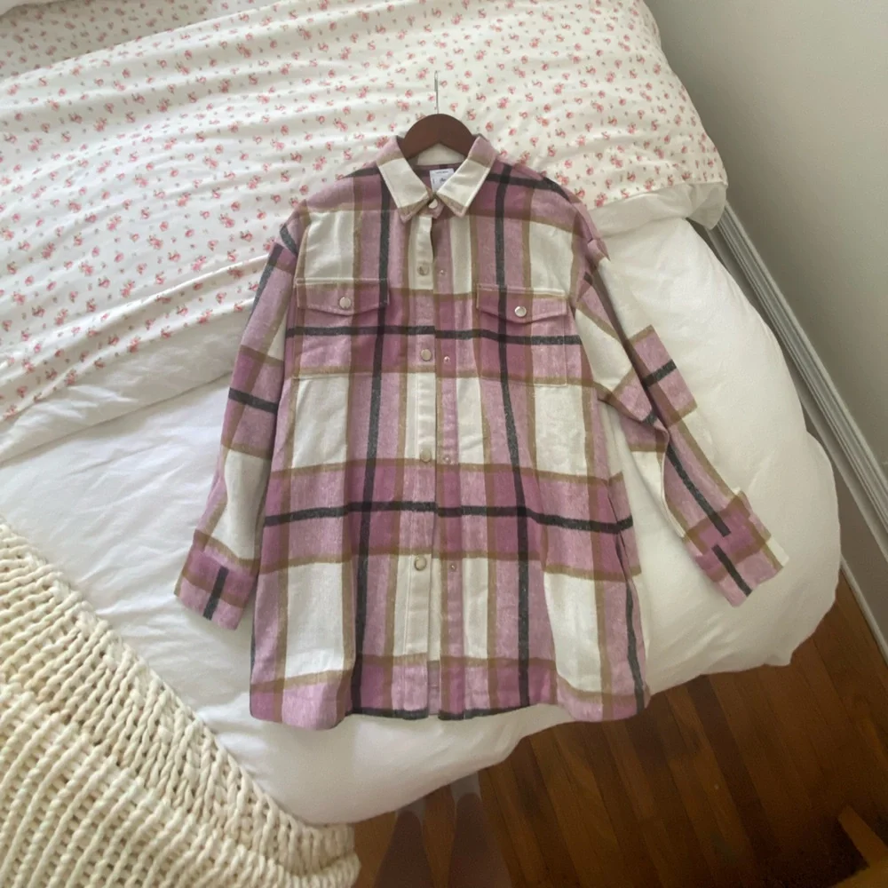 NWOT YLLW The Label Flannel - Picture 1 of 5